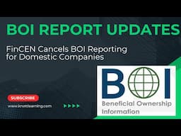 FinCEN Removes BOI Reporting for U.S. Companies