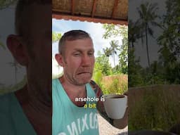 Coffee made from poop 💩 ☕️ in #Bali