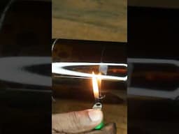 How to Cut a Glass using LIGHTER at Home; Amazing Idea.