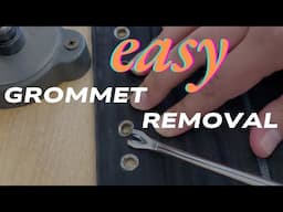 Updated! Quickly and Easily Remove Grommets (Corset Anti-Waste Initiative)