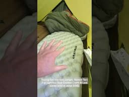 Testing Nortent Torv 7 & Light Tour Dual Chamber R7 Sleeping Pads Back To Back