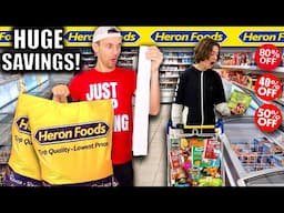 WOW! Our BIGGEST EVER SAVINGS at HERON FOODS! 😃