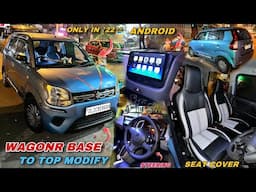 WAGON R BASE MODEL को बना दिया TOP MODEL सिर्फ़ ₹20k मैं🔥