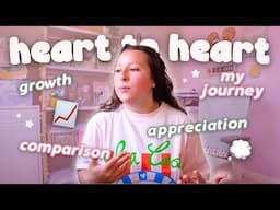 Self Employed Creator Vlog 🎀 The Pressure to Always Grow & Learning to Appreciate the Journey 📈