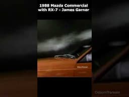 1988 Mazda Commercial -  James Garner #mazda #jamesgarner #rx7 #mazdafamily #publicité #propaganda