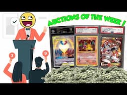 Pokemon Card Auctions Of The Week! Black Labels And Raquazas A Plenty!