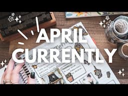April Currently - The Chaos Version ✌️ Notebook Planner #planwithme Erin Condren Spring 2025 🌼