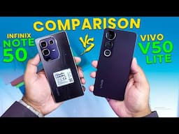 Infinix Note 50 Vs Vivo V50 Lite ⚡️Comparison Full Speed Test & Camera Test | Hindi/Urdu