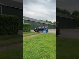 Dog Chases Toy On Trackmill To Get Exercise!