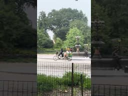 She came to slay at the Friends Fountain! 🔥 #Freestyle #NYC #FemaleRapper #CentralPark
