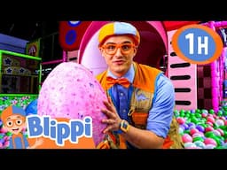 Ball Pit Dino Egg Hunt! | BEST OF BLIPPI! | Learn Colors and Science with Blippi!