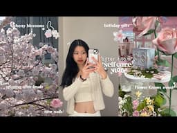 AFTER EXAM SELFCARE VLOG 🎐🫧୨୧₊˚ new nails, birthday, Flower Knows event, relaxing after finals