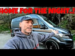 AMAZING UK Aire STAYOVER For UNDER £10 (VANLIFE)