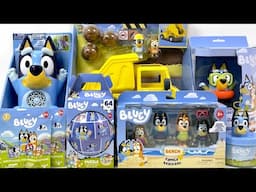 Bluey Toy Collection Unboxing | Bluey Musical Bubble Machine | ASMR review