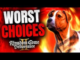 10 WORST CHOICES in Kingdom Come Deliverance 2 (Kuttenberg Region)