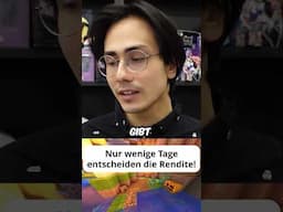 Diese wenigen Tage entscheiden deine Rendite! 📅💰