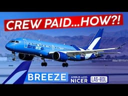America's (Successful) Odd Ball Airline · BREEZE AIRWAYS A220 "Nicer"  🇺🇸 Las Vegas to Hartford