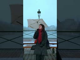 Paris ngày tuyết rơi #parisvlog #noel #snow