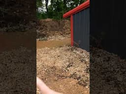 The shop flooded again. That didn't take long. #flood #property #dang #texas