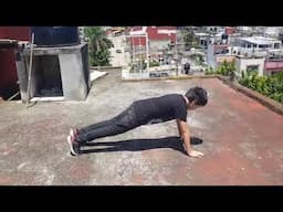 Activación física con burpees