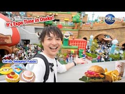 Osaka Expo Time! Eat until I can’t eat in USJ Spring Seasonal Foods, and Special Burger Ep.566