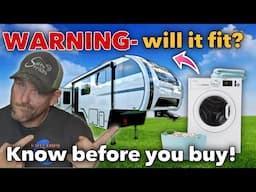 RV washer dryer combo full install, best vented RV W/D Combo! #rvlife #rvlifestyle