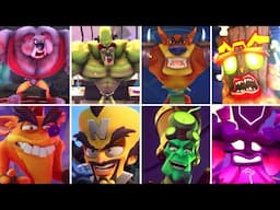 Crash Bandicoot 1, 2, 3 & 4 - All Bosses