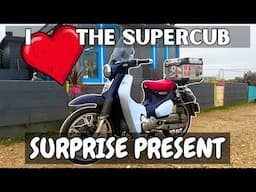 I got a present | Supercub 125 | Honda