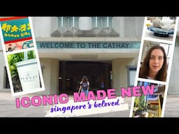 singapore’s iconic cinema, now a BRAND NEW mall // what’s inside?