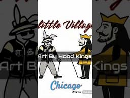 Little Village Chicago Gang Emblems - Gangster Two Six & Almighty Latin Kings - Follow Hood Kings