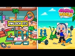 WOW! 😱💪 FINTESS BEACH? NEW SECRETS AND BUGS IN AVATAR WORLD