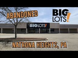 Abandoned Big Lots - Natrona Heights, PA