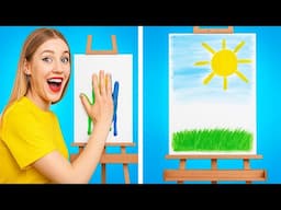 Mind-Blowing Art Hacks & Tricks That Actually Work! 🤯🎨