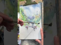 Two Couples, Many Ducklings and Me Painting Them 🎨🦆🛶 #watercolour #painting #artclass #tutorial