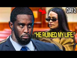 Diddy Trial Cassie Testifies to INSANE DETAILS on Freak Offs - Day 2