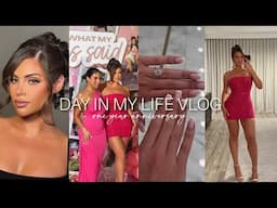 day in my life vlog ♡ get ready with me, clothing haul, one year anniversary party & more!