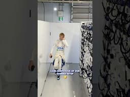 Which garage entrance are you?? 👀 #F1 #VCARB