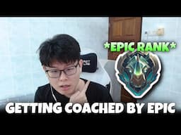 SOLO RANK + GETTING COACHED BY AN EPIC RANK?! 🔴