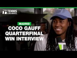 Coco Gauff analyzes BIG Andreeva win | 2025 Madrid Open