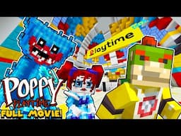 Minecraft Bowser Jr's Poppy Playtime Chapter 1 MOVIE!