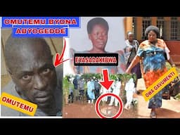 Omutemu Apangisibwa Abakungu Mu Gavumenti Okutta Abantu N'okusaddaka Police Emukute,Ayogedde Bos We.