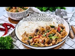 Chicken Bicol Express Recipe | Creamy & Spicy Filipino Favorite