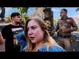 The THAI Police STOPPED US From LEAVING Abandoned Temple 🇹🇭