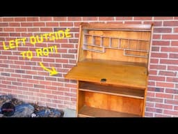 Trash to Treasure CHALLENGE - Simple Refinishing Job Gone Crazy | Restoration