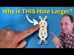 Why Outlets Have Different Size Holes - The REAL Answer
