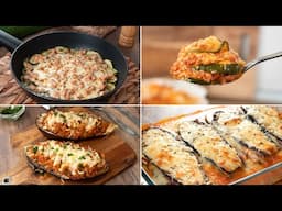¿Cenas sin ideas? Prueba estas 4 Recetas con Calabacín y Berenjena 🥦💡