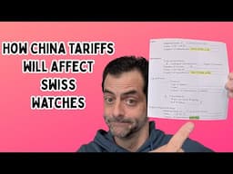 Swiss Watch prices will increase because of China