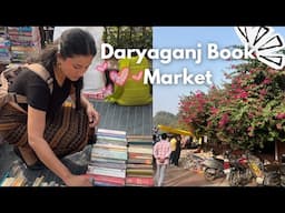 Daryaganj book market vlog and book haul!🛒📚🧾 mahila haat Delhi