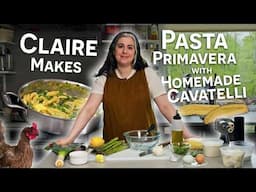How Claire Saffitz Makes Pasta Primavera with Homemade Cavatelli | Dessert Person