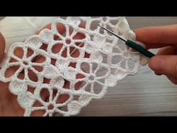 Wonderful & Beautiful Flower Crochet Pattern 🌸 | How to Crochet a Stunning Flower for Beginners